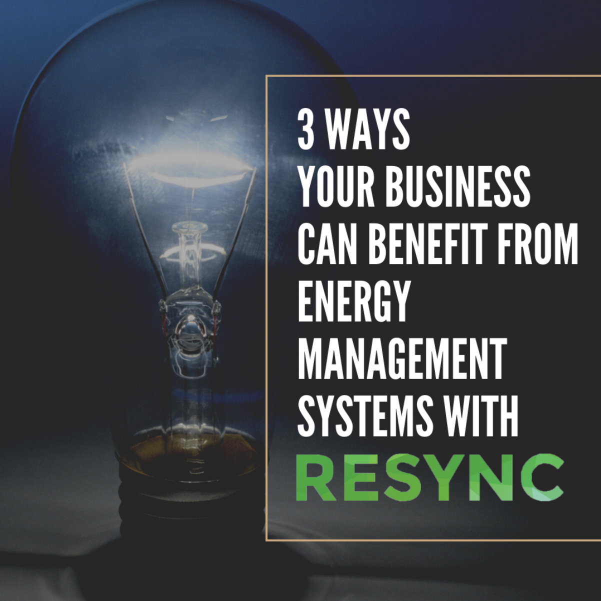 How Resync uses AI for Efficient Energy Management